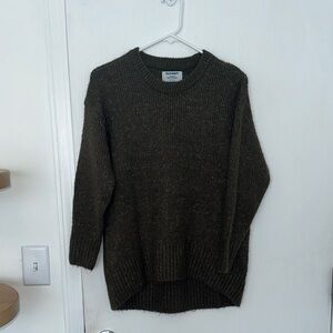 Old Navy Dark Olive Tunic Sweater